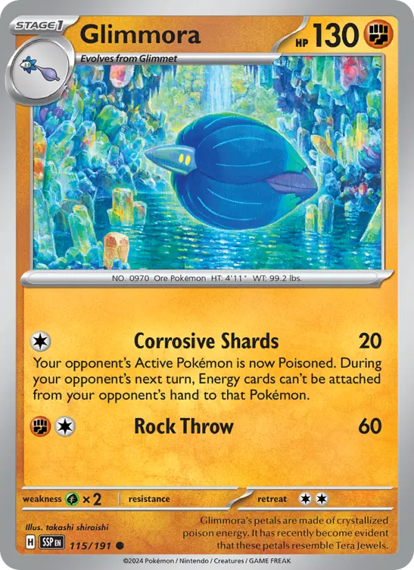 Glimmora #115 — Surging Sparks