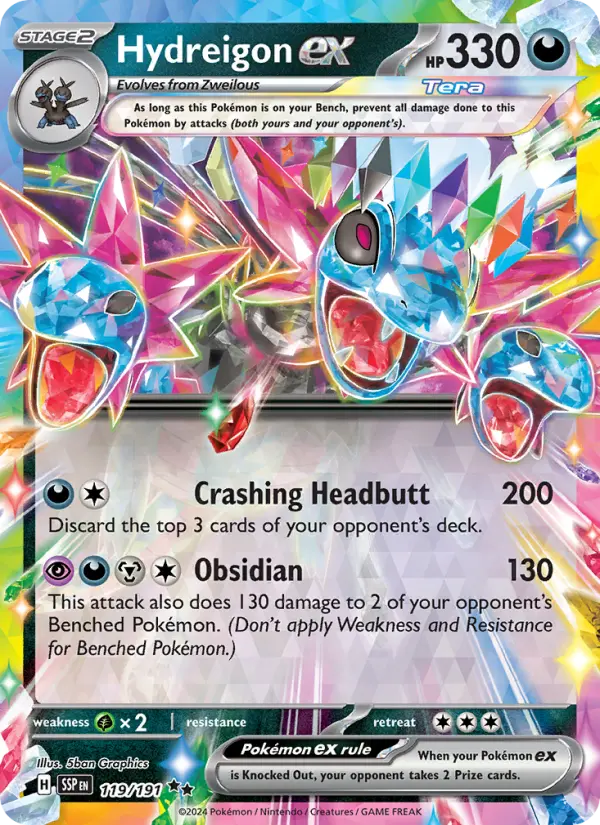 Hydreigon ex #119 — Surging Sparks