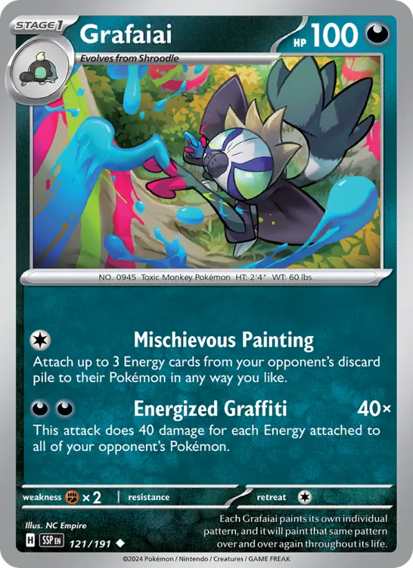 Grafaiai #121 — Surging Sparks