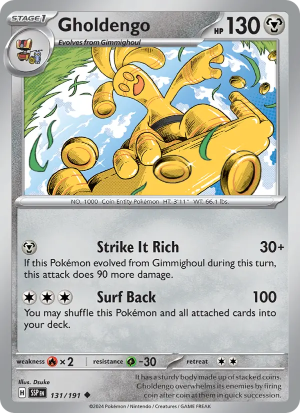 Gholdengo #131 — Surging Sparks