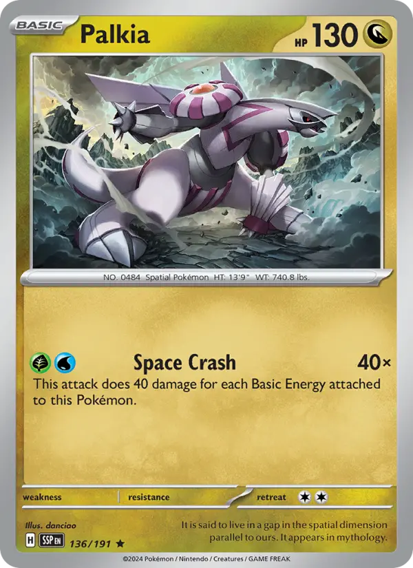Palkia #136 — Surging Sparks