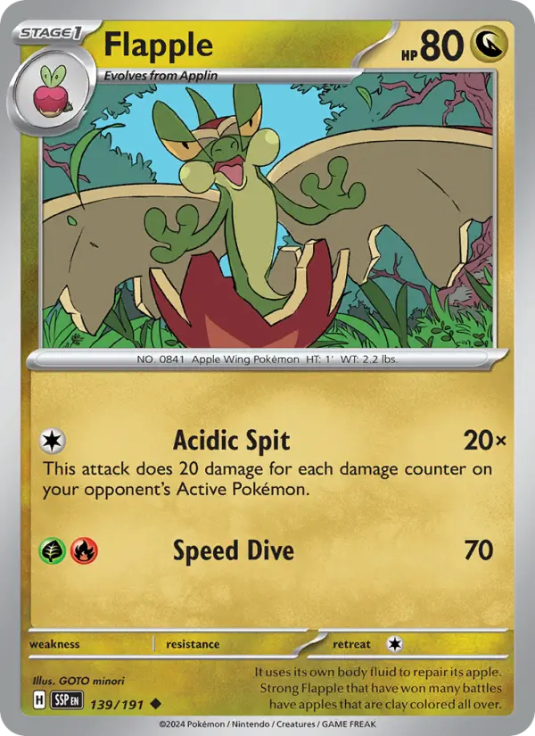 Flapple #139 — Surging Sparks