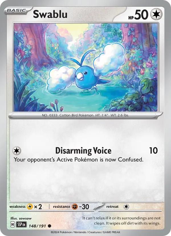 Swablu #148 — Surging Sparks