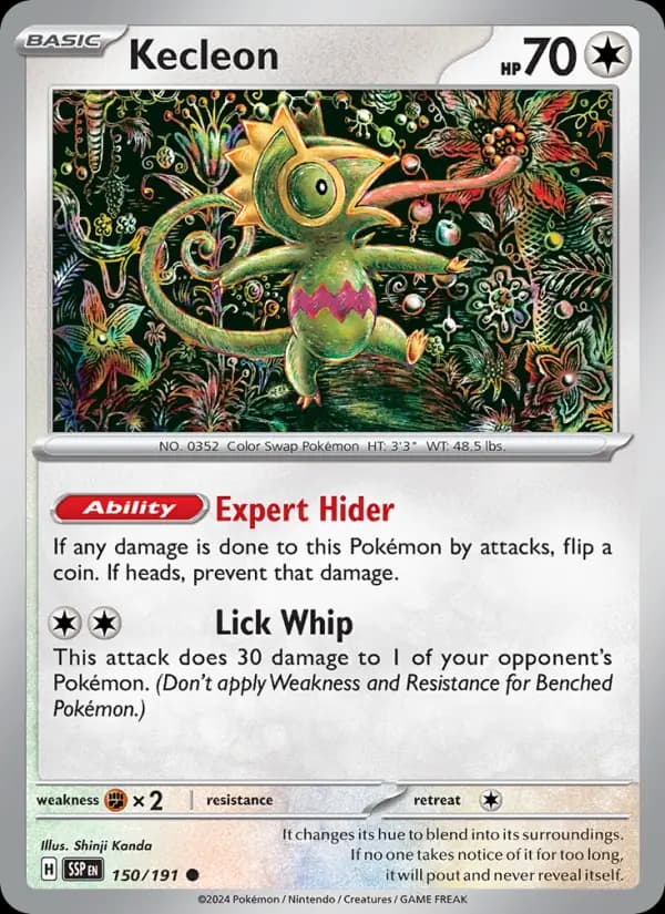 Kecleon #150 — Surging Sparks