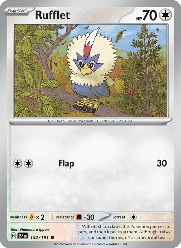 Rufflet #152 — Surging Sparks