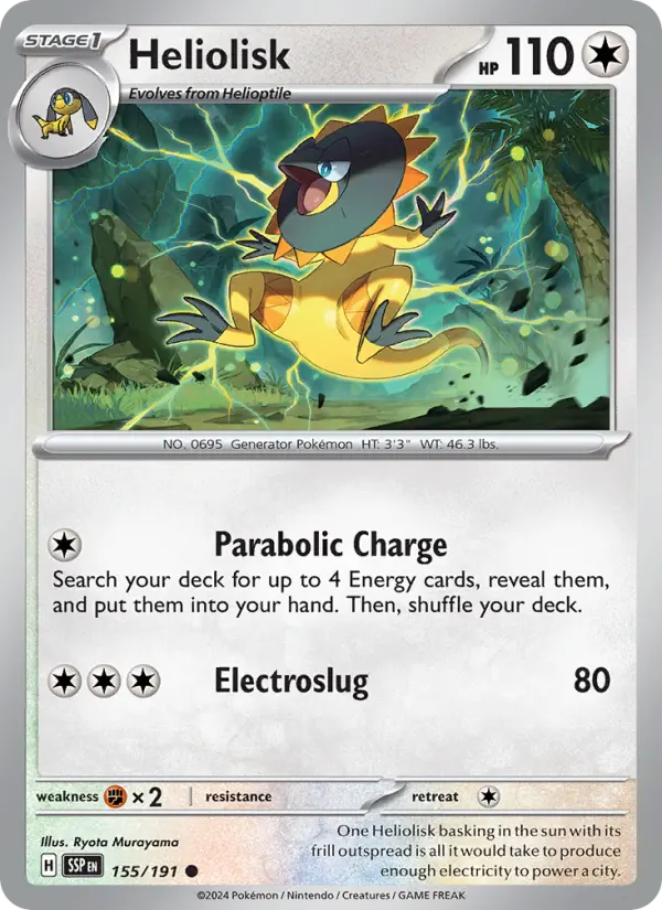 Heliolisk #155 — Surging Sparks