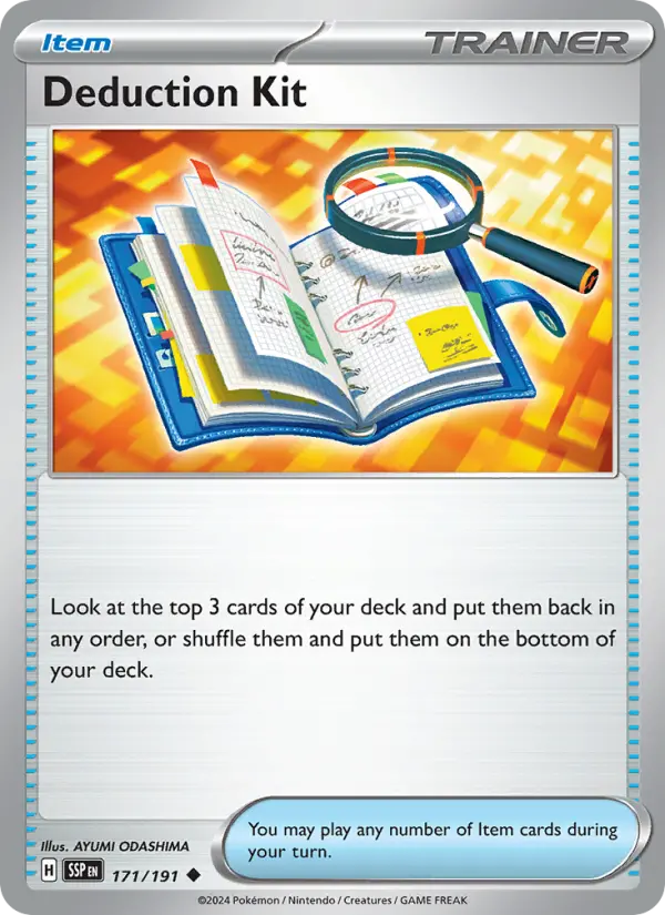 Deduction Kit #171 — Surging Sparks