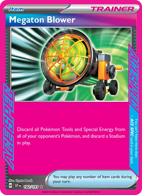 Megaton Blower #182 — Surging Sparks