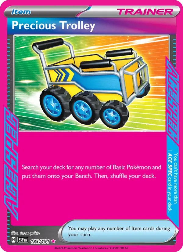 Precious Trolley #185 — Surging Sparks