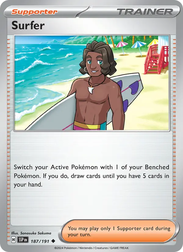 Surfer #187 — Surging Sparks