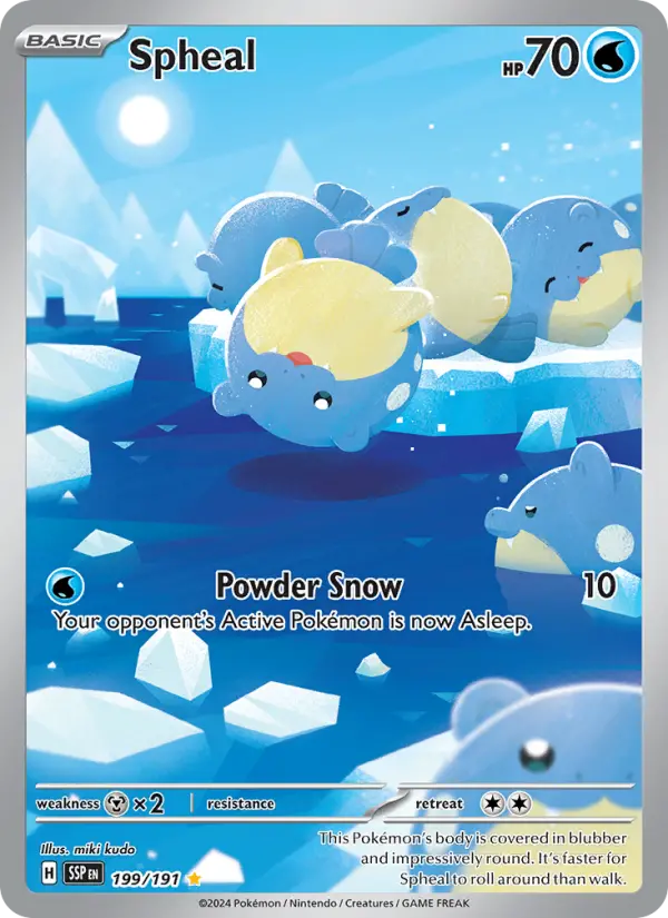 Spheal #199 — Surging Sparks