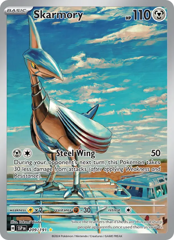 Skarmory #209 — Surging Sparks