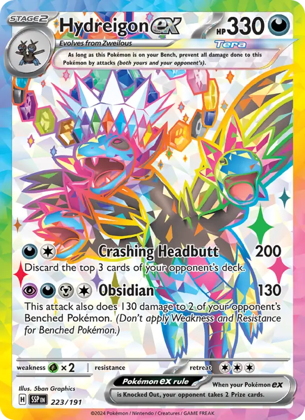 Hydreigon ex #223 — Surging Sparks