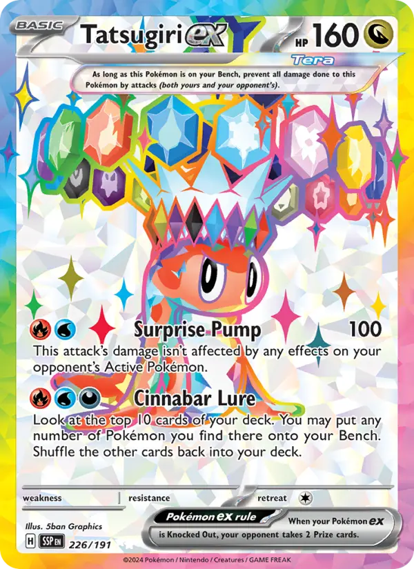 Tatsugiri ex #226 — Surging Sparks