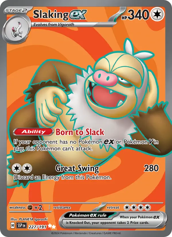 Slaking ex #227 — Surging Sparks