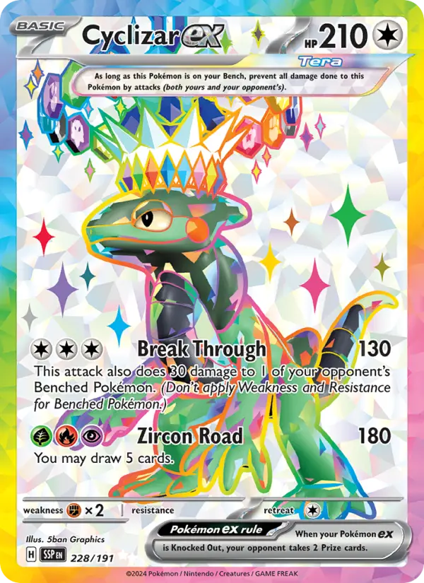 Cyclizar ex #228 — Surging Sparks