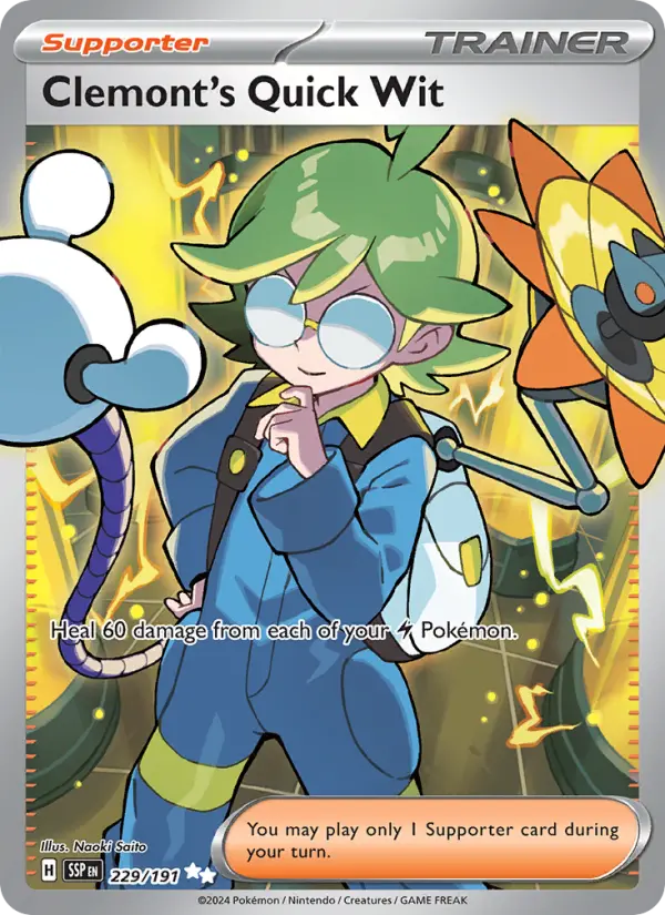 Clemont's Quick Wit #229 — Surging Sparks