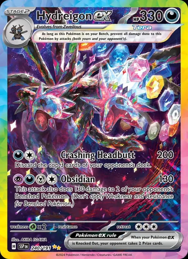 Hydreigon ex #240 — Surging Sparks