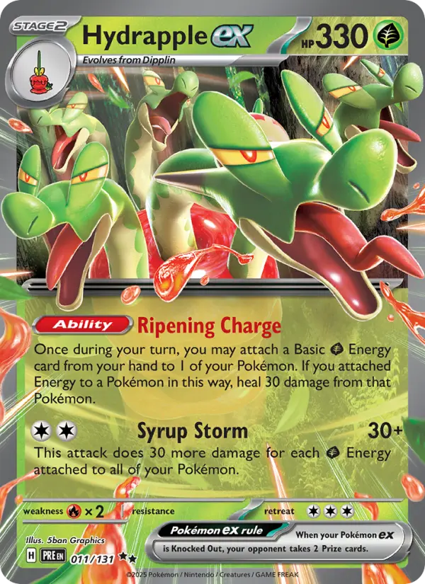 Hydrapple ex #011 — Prismatic Evolutions