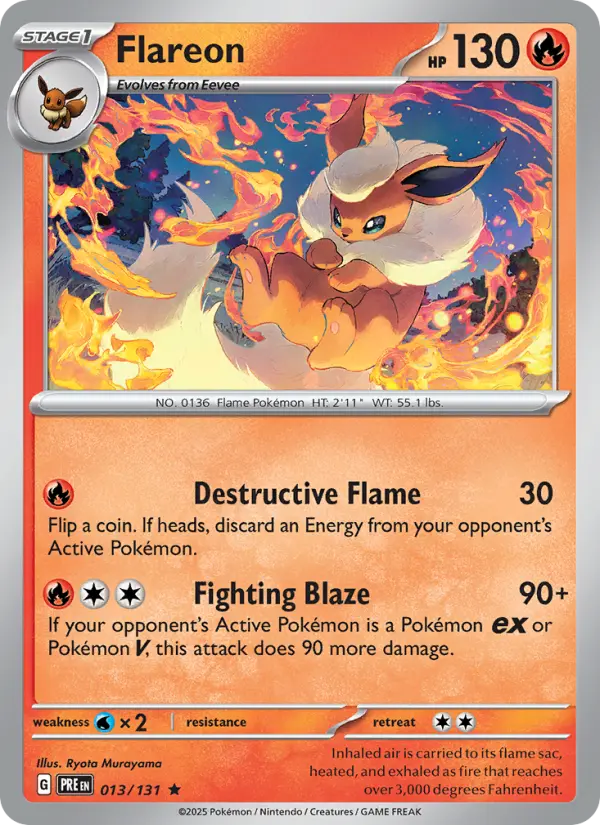 Flareon #013 — Prismatic Evolutions