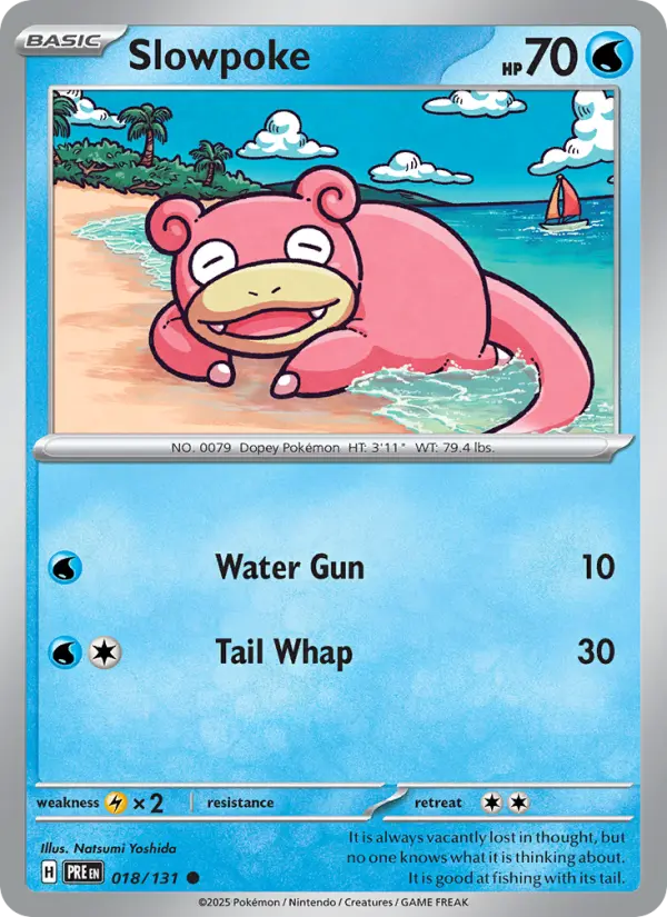 Slowpoke #018 — Prismatic Evolutions
