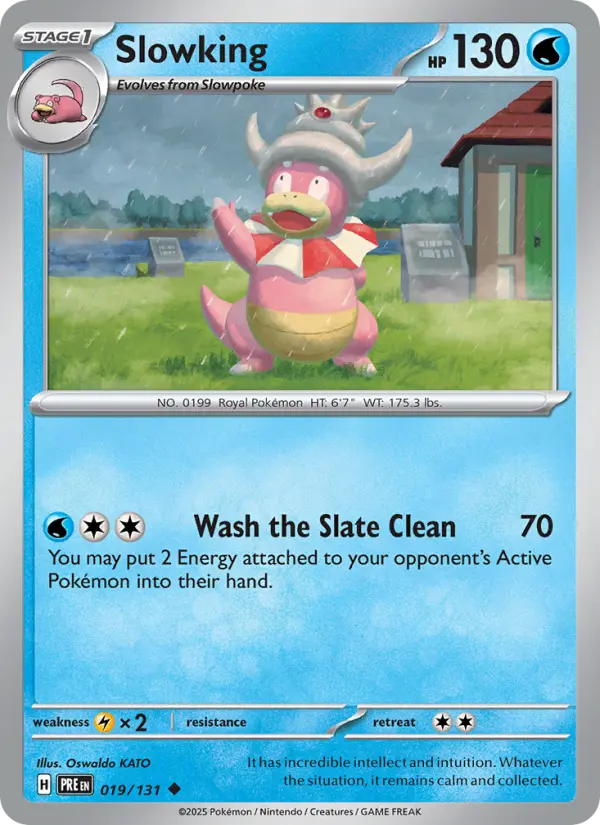 Slowking #019 — Prismatic Evolutions