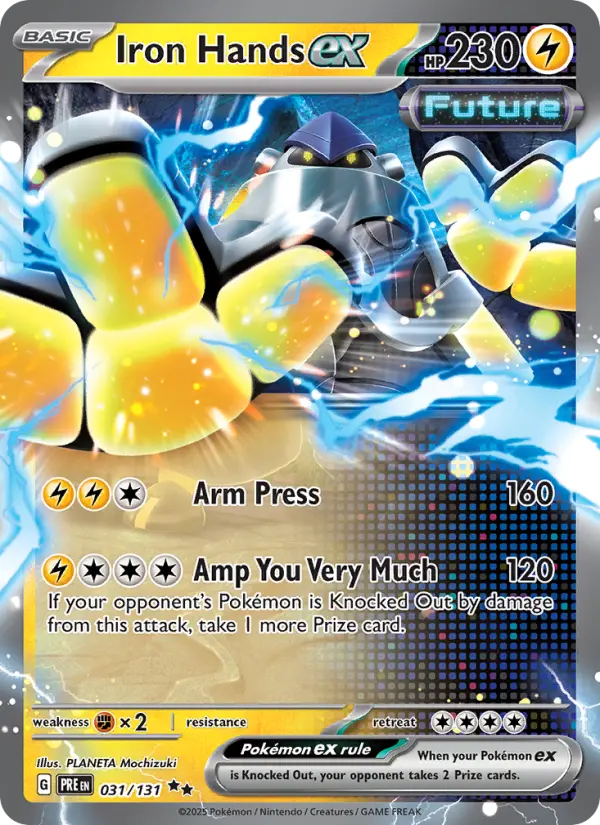 Iron Hands ex #031 — Prismatic Evolutions