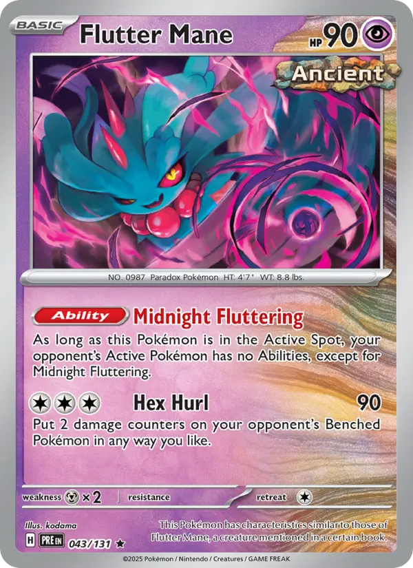 Flutter Mane #043 — Prismatic Evolutions