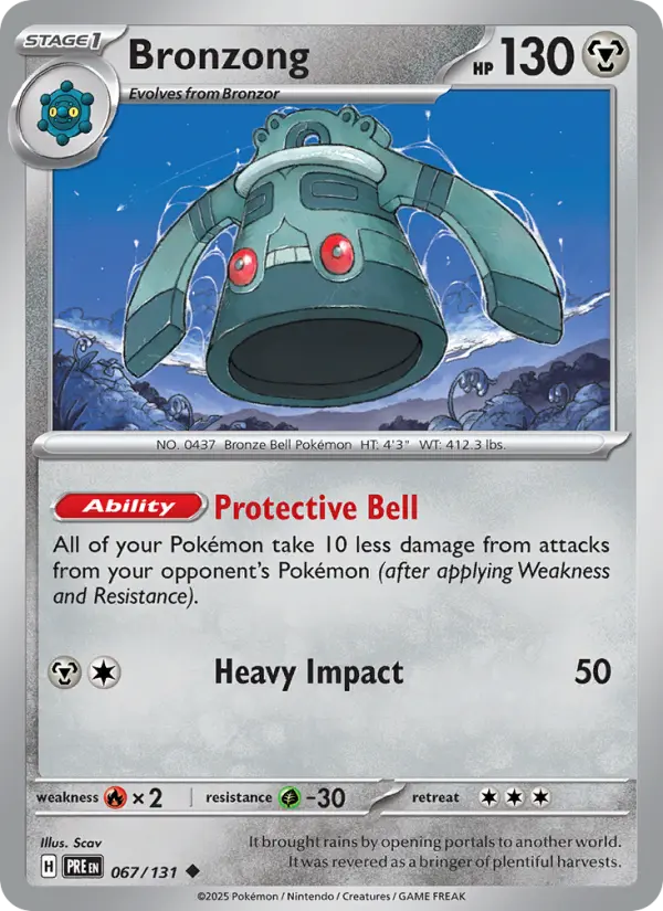 Bronzong #067 — Prismatic Evolutions