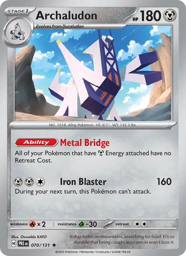 Archaludon #070 — Prismatic Evolutions