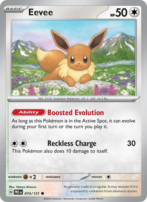 Eevee #074 — Prismatic Evolutions
