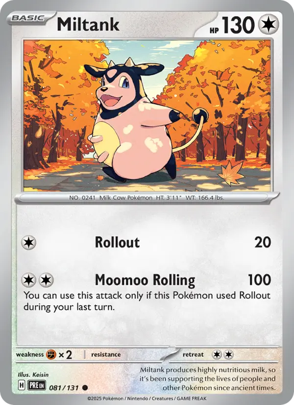 Miltank #081 — Prismatic Evolutions