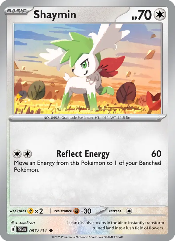 Shaymin #087 — Prismatic Evolutions
