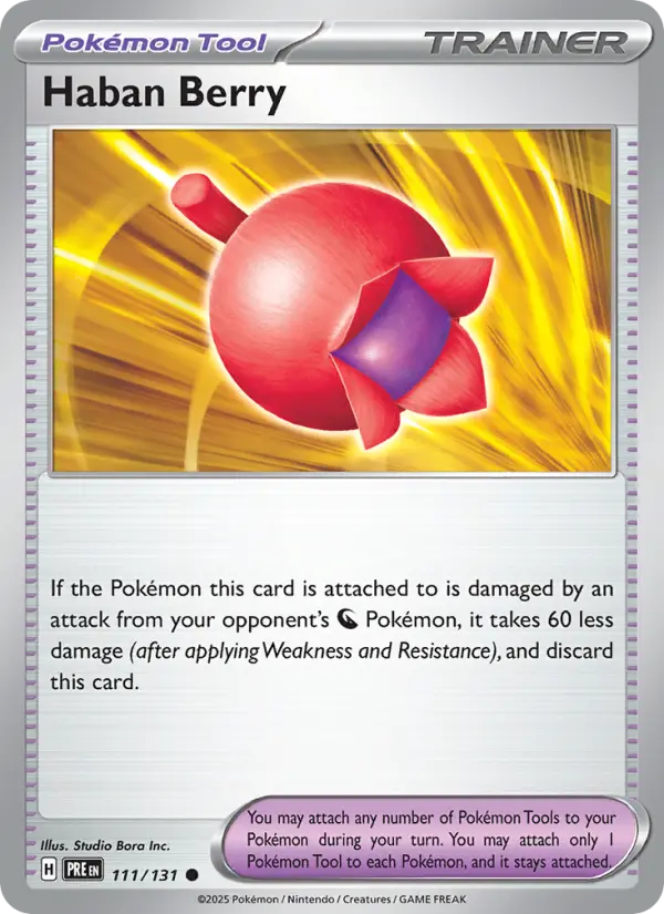 Haban Berry #111 — Prismatic Evolutions