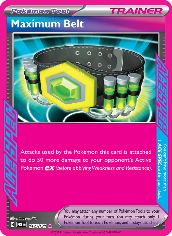 Maximum Belt #117 — Prismatic Evolutions