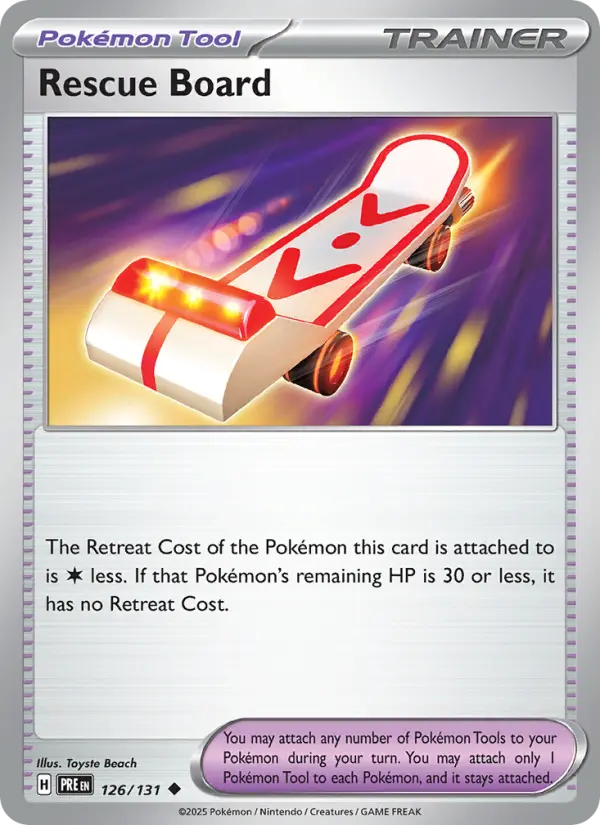 Rescue Board #126 — Prismatic Evolutions