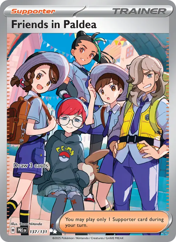 Friends in Paldea #137 — Prismatic Evolutions