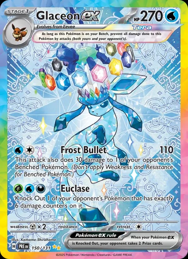 Glaceon ex #150 — Prismatic Evolutions