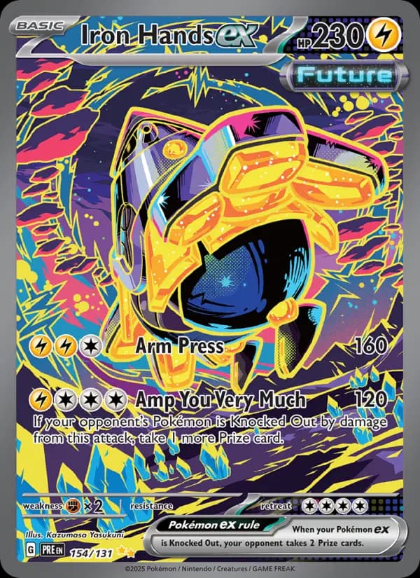 Iron Hands ex #154 — Prismatic Evolutions