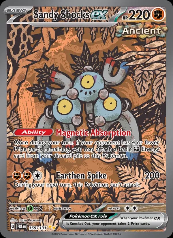 Sandy Shocks ex #159 — Prismatic Evolutions