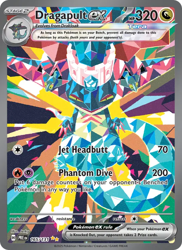 Dragapult ex #165 — Prismatic Evolutions