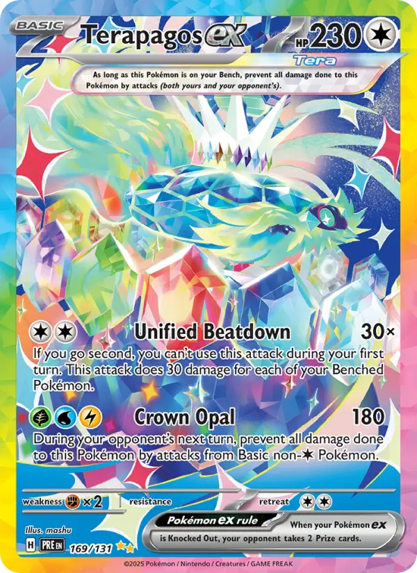 Terapagos ex #169 — Prismatic Evolutions