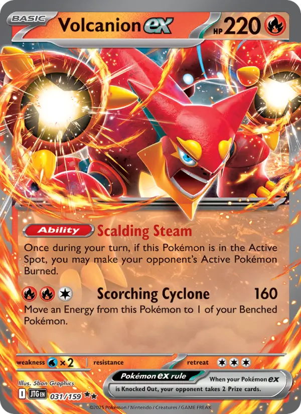 Volcanion ex #031 — Journey Together