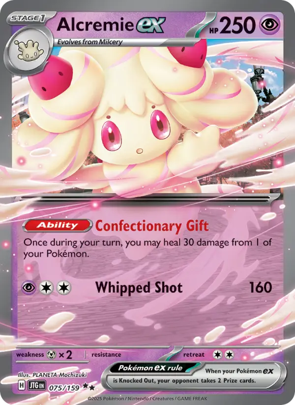 Alcremie ex #075 — Journey Together