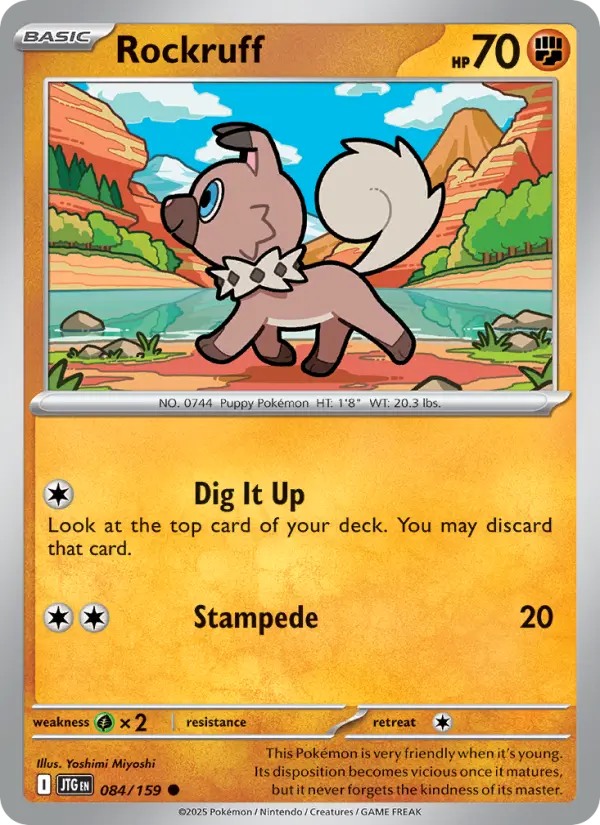 Rockruff #084 — Journey Together