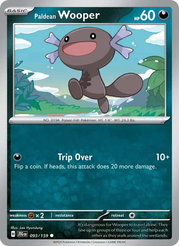 Paldean Wooper #093 — Journey Together