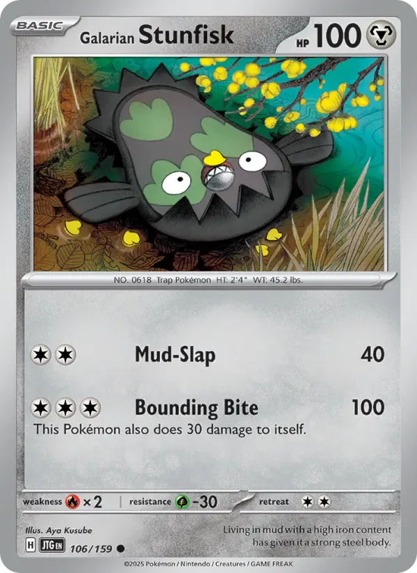 Galarian Stunfisk #106 — Journey Together