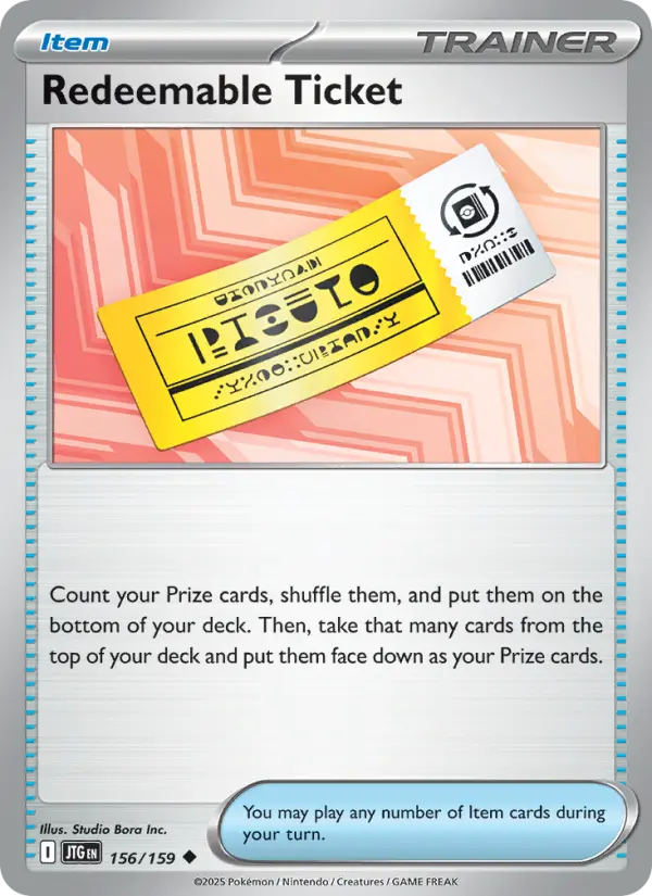 Redeemable Ticket #156 — Journey Together
