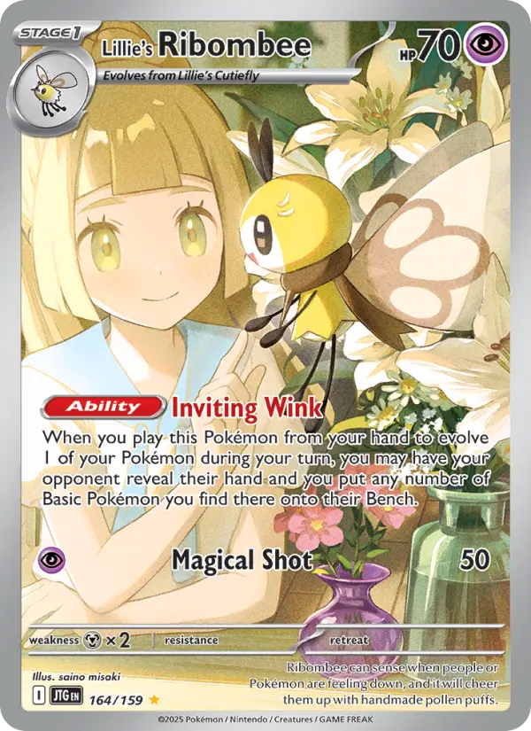 Lillie's Ribombee #164 — Journey Together