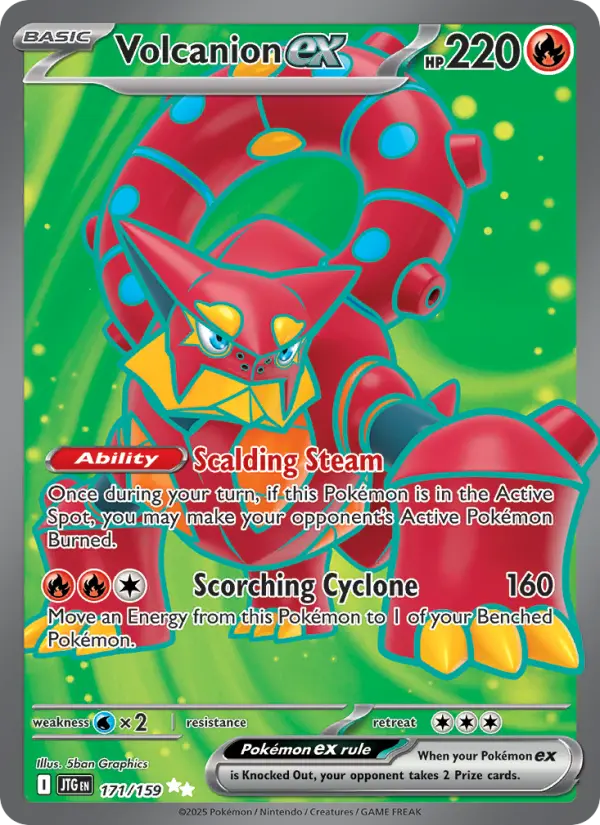 Volcanion ex #171 — Journey Together